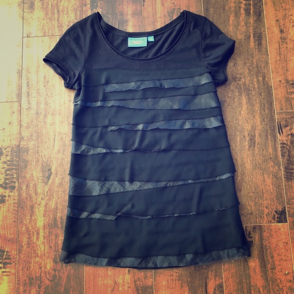 Simply Vera Vera Wang Tops - Simply Vera Black Top